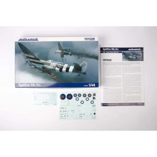 Eduard 84183 1/48 Spitfire Mk.IXc Plastic for Aircraft Weekend edition