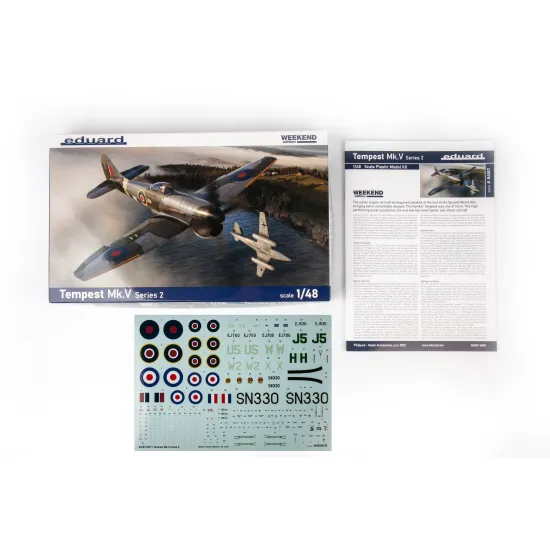 Eduard 84187 1/48 Tempest Mk.V Series 2 Plastic for Aircraft Weekend edition