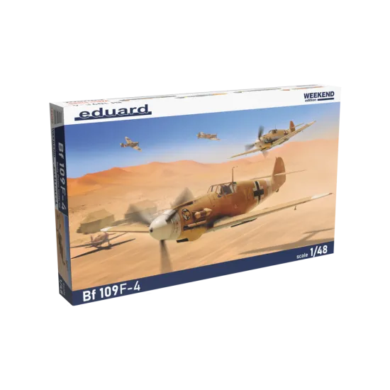 Eduard 84188 1/48 Bf 109F-4 Plastic for Aircraft Weekend edition
