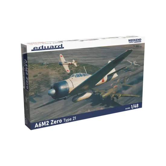 Eduard 84189 1/48 A6M2 Zero Type 21 Plastic for Aircraft Weekend edition