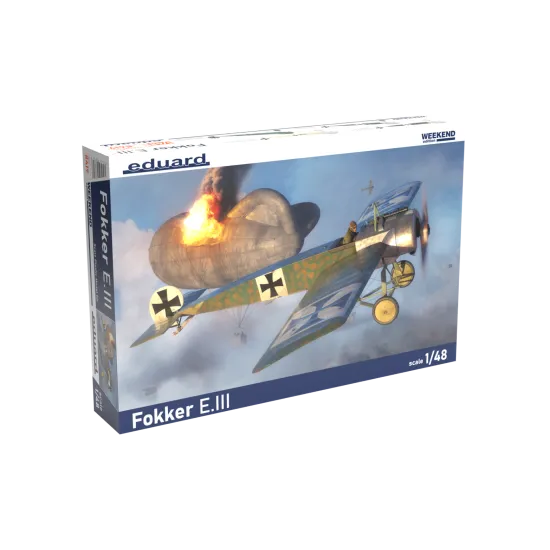 Eduard 8419 1/48 Fokker E.III Plastic for Aircraft Weekend edition