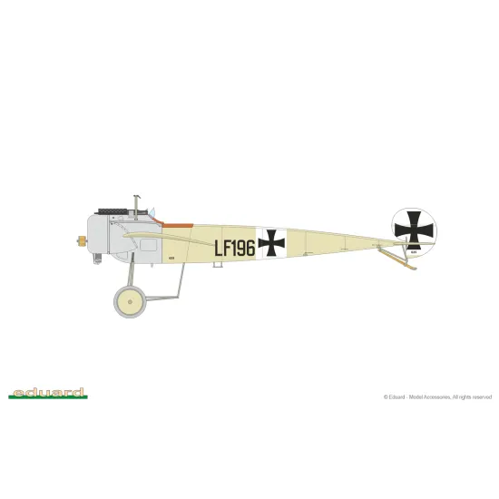 Eduard 8419 1/48 Fokker E.III Plastic for Aircraft Weekend edition