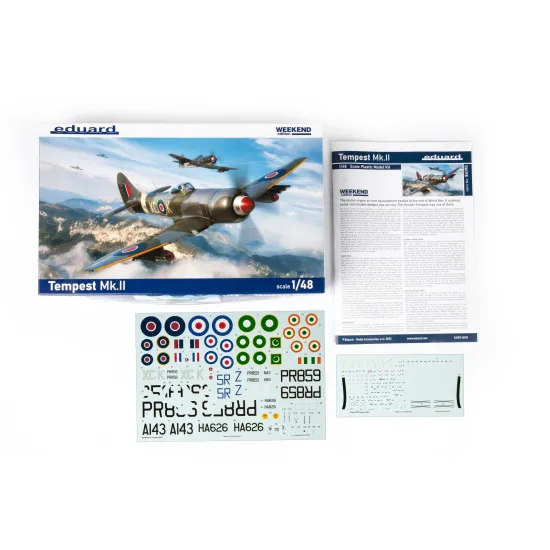Eduard 84190 1/48 Tempest Mk.II Plastic for Aircraft Weekend edition