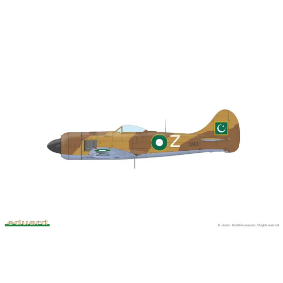 Eduard 84190 1/48 Tempest Mk.II Plastic for Aircraft Weekend edition