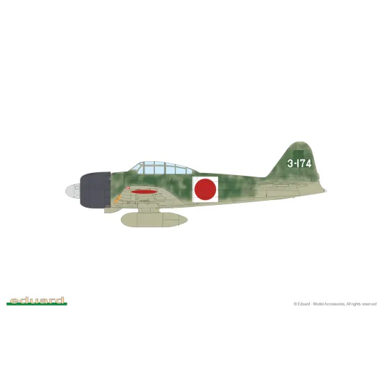 Eduard 84191 1/48 A6M3 Zero Type 32 Plastic for Aircraft Weekend edition
