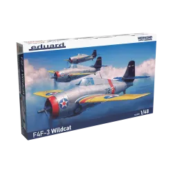 Eduard 84193 1/48 F4F-3 WILDCAT Plastic for Aircraft Weekend edition