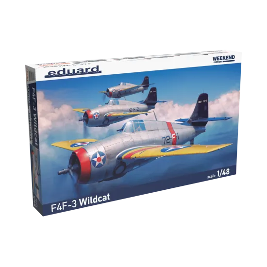 Eduard 84193 1/48 F4F-3 WILDCAT Plastic for Aircraft Weekend edition