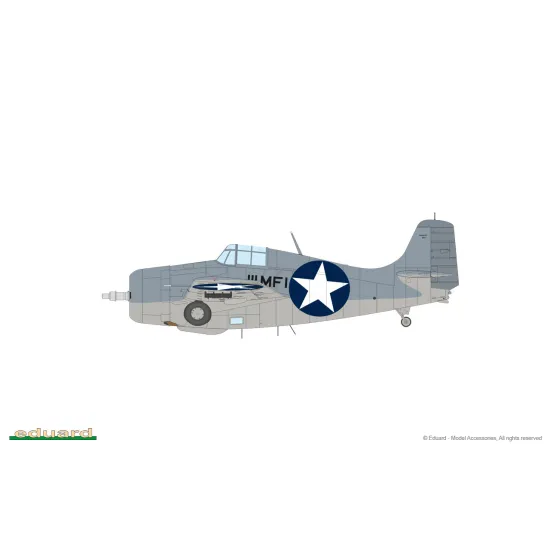 Eduard 84193 1/48 F4F-3 WILDCAT Plastic for Aircraft Weekend edition