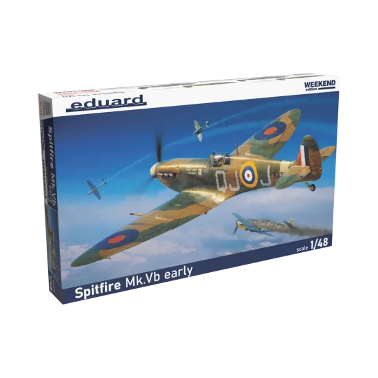 Eduard 84198 1/48 Spitfire Mk.Vb early Plastic for Aircraft Weekend edition