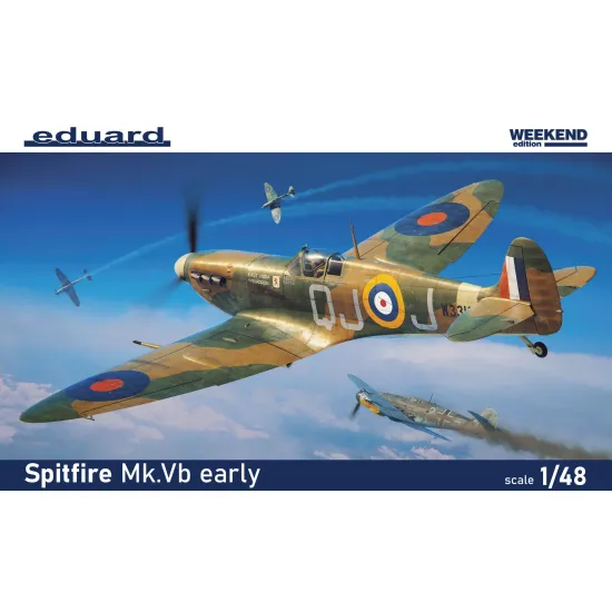 Eduard 84198 1/48 Spitfire Mk.Vb early Plastic for Aircraft Weekend edition