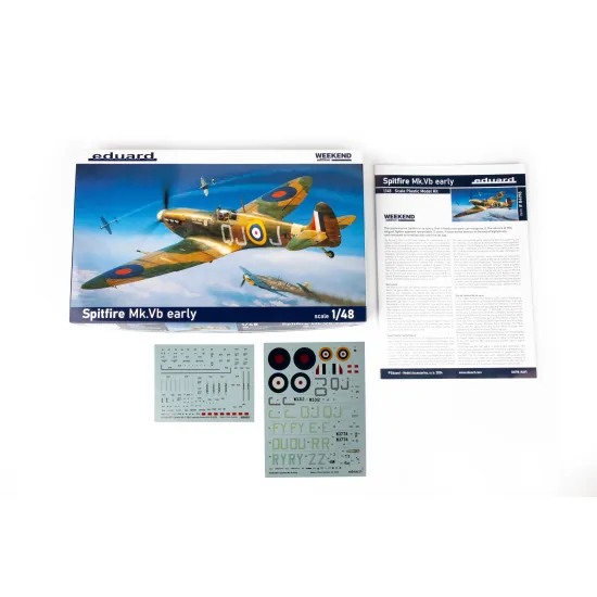 Eduard 84198 1/48 Spitfire Mk.Vb early Plastic for Aircraft Weekend edition