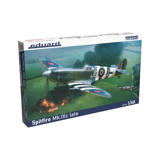 Eduard 84199 1/48 Spitfire Mk.IXc late Plastic for Aircraft Weekend edition
