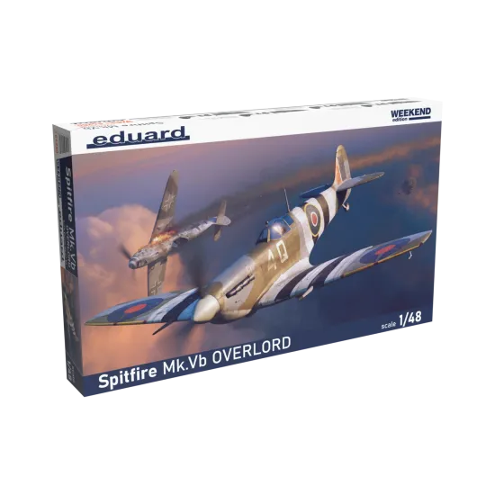 Eduard 84200 1/48 Spitfire Mk.Vb OVERLORD Plastic for Aircraft Weekend edition