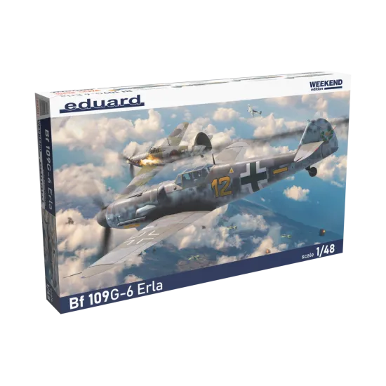 Eduard 84201 1/48 Bf 109G-6 Erla Plastic for Aircraft Weekend edition