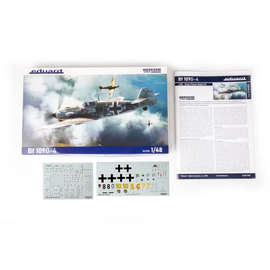 Eduard 84203 1/48 Bf 109G-4 Plastic for Aircraft Weekend edition