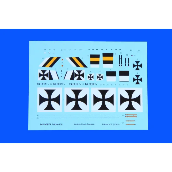 Eduard 8451 1/48 Fokker E.II Plastic for Aircraft Weekend edition
