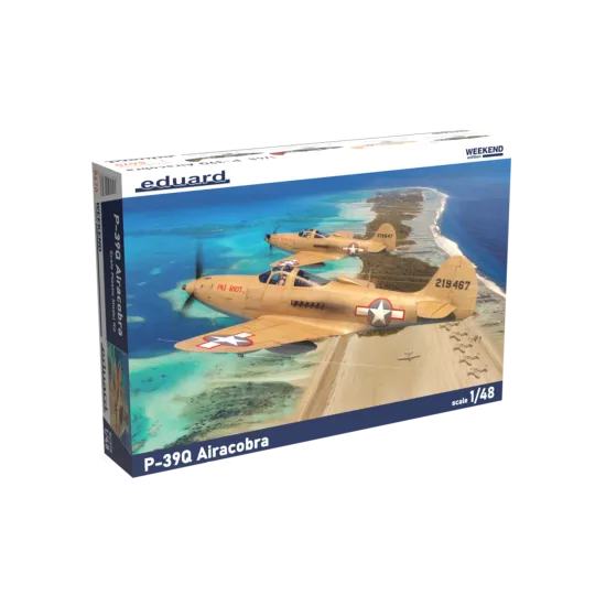 Eduard 8470 1/48 P-39Q Airacobra Plastic for Aircraft Weekend edition