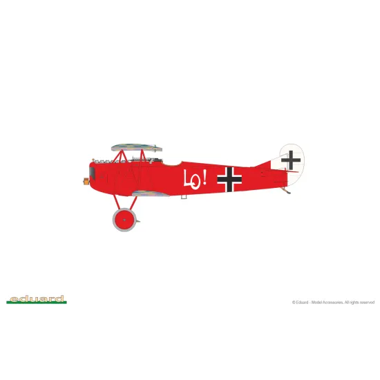 Eduard 8483 1/48 Fokker D.VIIF Plastic for Aircraft Weekend edition