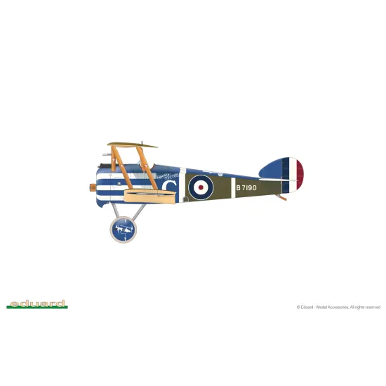 Eduard 8485 1/48 Sopwith F.1 Camel (Bentley) Plastic for Aircraft Weekend edition