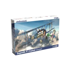 Eduard 8486 1/48 Sopwith F.1 Camel (Clerget) Plastic for Aircraft Weekend edition