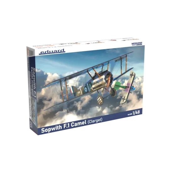 Eduard 8486 1/48 Sopwith F.1 Camel (Clerget) Plastic for Aircraft Weekend edition