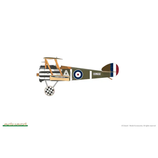 Eduard 8486 1/48 Sopwith F.1 Camel (Clerget) Plastic for Aircraft Weekend edition