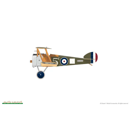 Eduard 8486 1/48 Sopwith F.1 Camel (Clerget) Plastic for Aircraft Weekend edition