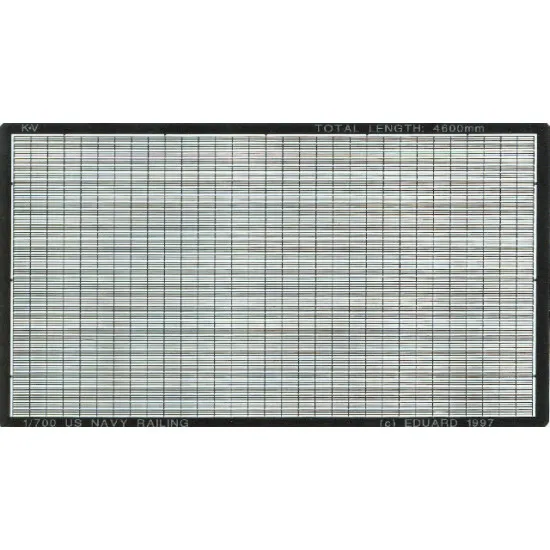 Eduard 99005 1/700 US Navy Railing 1/700 Photo-Etched for Ships Photo etched set