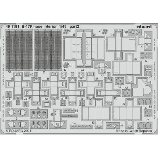 Eduard BIG49298 1/48 B-17F part I Big Ed for Aircraft