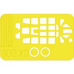 Eduard CX006 1/72 A6M5 Zero Sticker for Aircraft