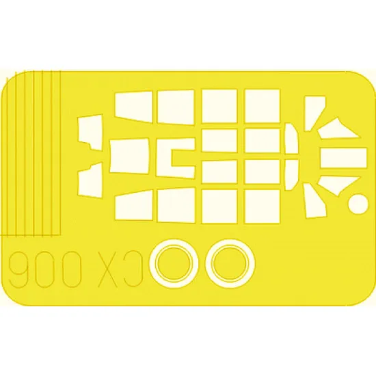 Eduard CX006 1/72 A6M5 Zero Sticker for Aircraft