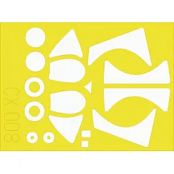 Eduard CX008 1/72 A-6 Sticker for Aircraft