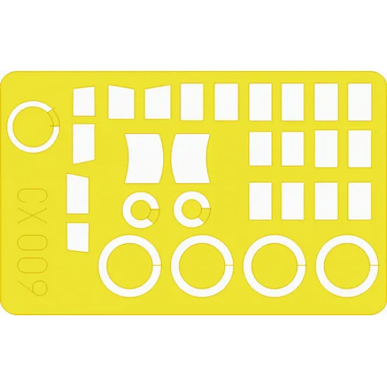 Eduard CX009 1/72 C-47/AC-47 Gunship Sticker for Aircraft