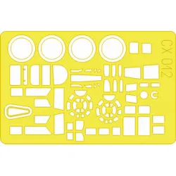 Eduard CX012 1/72 B-17F Sticker for Aircraft