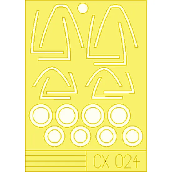 Eduard CX024 1/72 F-18C Sticker for Aircraft