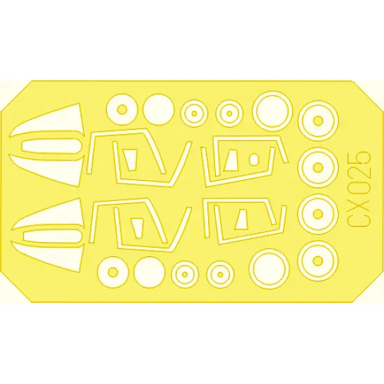 Eduard CX025 1/72 F-4 Sticker for Aircraft