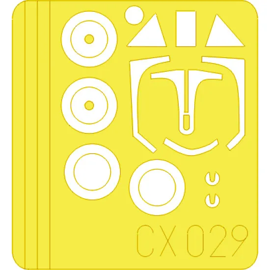 Eduard CX029 1/72 Fw 190A Sticker for Aircraft