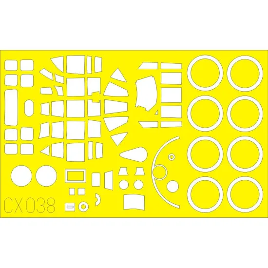Eduard CX038 1/72 He 177 Greif Sticker for Aircraft