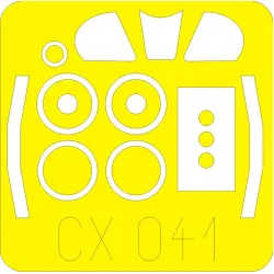 Eduard CX041 1/72 P-51D Sticker for Aircraft