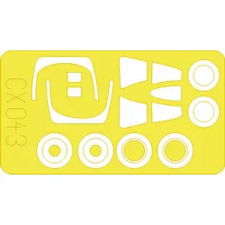 Eduard CX043 1/72 F-8E Sticker for Aircraft