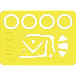 Eduard CX047 1/72 P-47D-25 Sticker for Aircraft