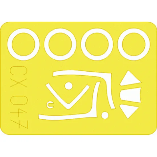 Eduard CX047 1/72 P-47D-25 Sticker for Aircraft