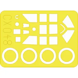 Eduard CX048 1/72 P-47D-20 Sticker for Aircraft