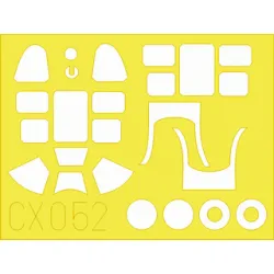 Eduard CX052 1/72 P-51B/C Sticker for Aircraft