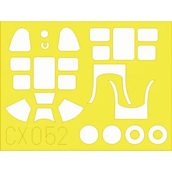 Eduard CX052 1/72 P-51B/C Sticker for Aircraft