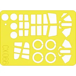Eduard CX066 1/72 P-40M/N Sticker for Aircraft