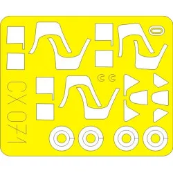 Eduard CX071 1/72 Spitfire Mk.I Sticker for Aircraft