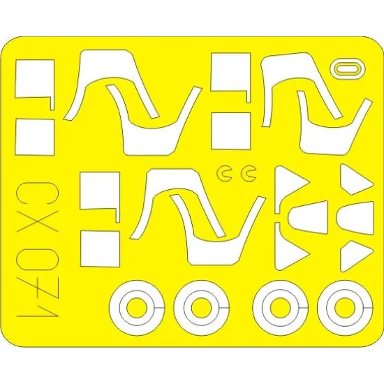 Eduard CX071 1/72 Spitfire Mk.I Sticker for Aircraft