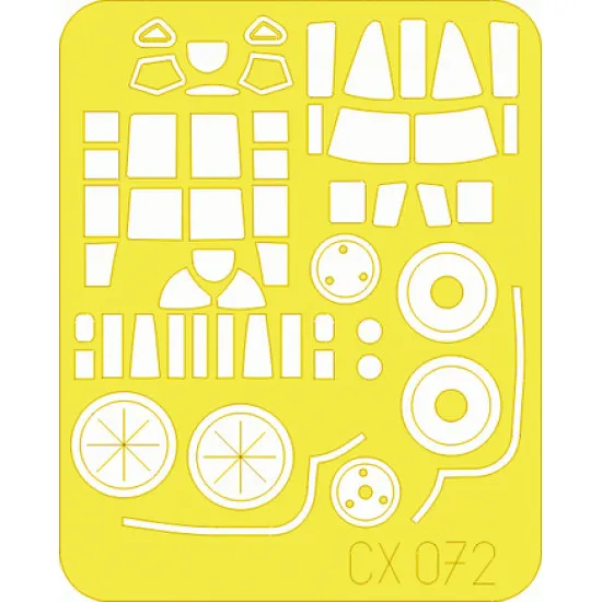 Eduard CX072 1/72 P-61 Sticker for Aircraft