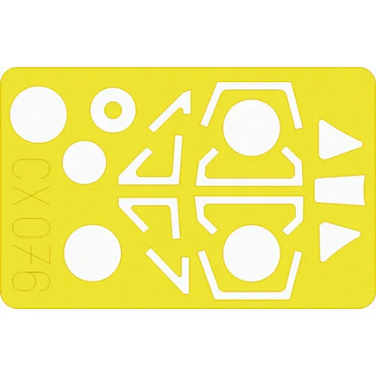 Eduard CX076 1/72 Me 262A Schwalbe Sticker for Aircraft